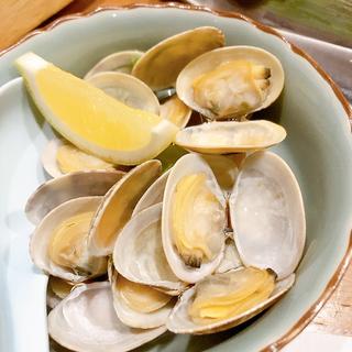 あさり大吟醸蒸し(料理や 万ぷく)