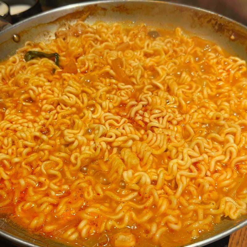 〆のラーメン(ダイダイ 東急プラザ銀座店：Korean Dining Daidai TOKYU PLAZA GINZ)