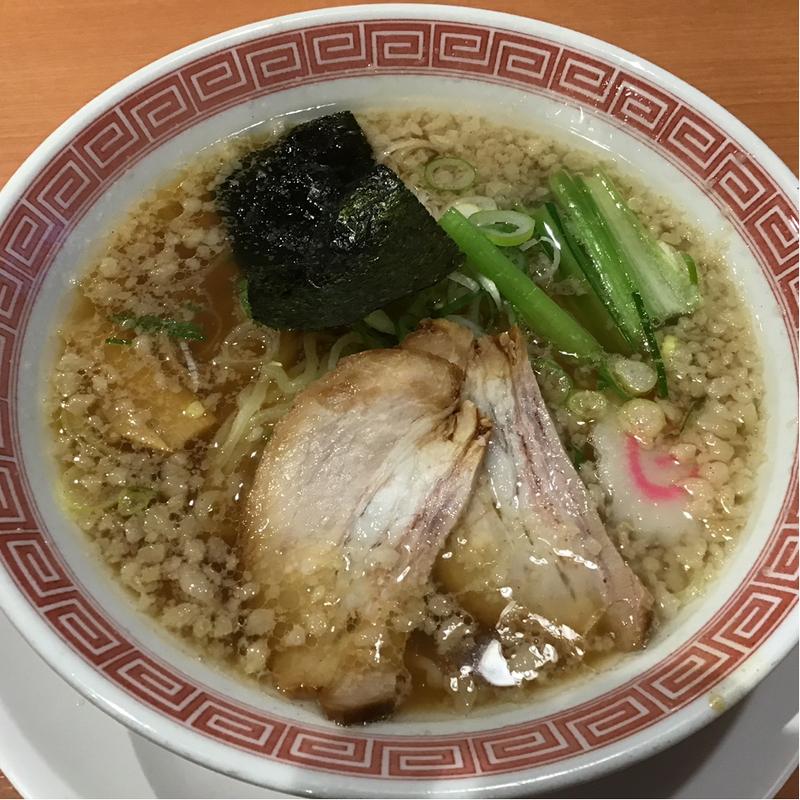 背脂醤油ラーメン(幸楽苑 荒巻店 （コウラクエン）)