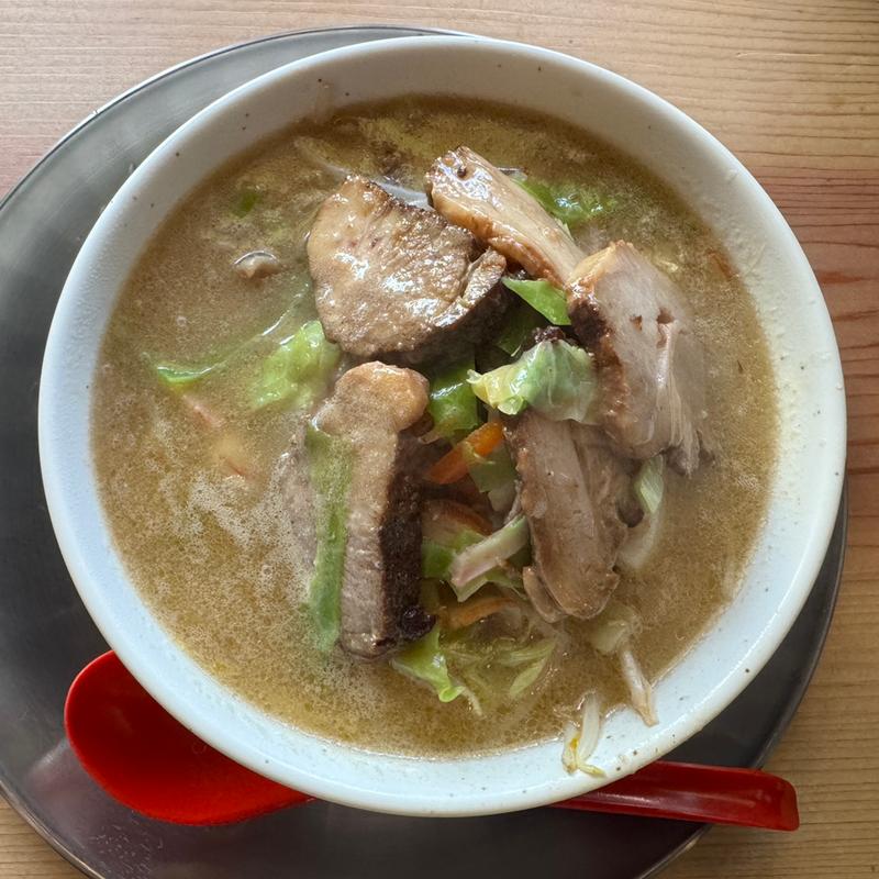 ちゃんぽんハーフ　チャーシューのせ(ちゃんぽん旭)