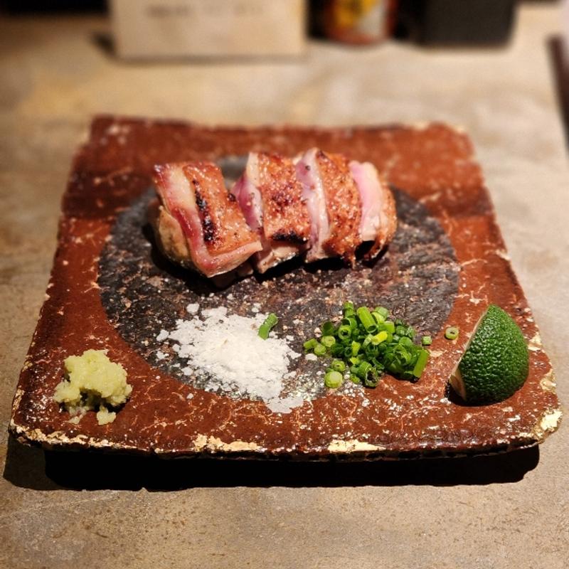 本日のたたき(炭火焼鳥きびたき)