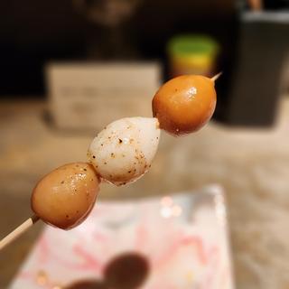 半熟うずら(炭火焼鳥きびたき)
