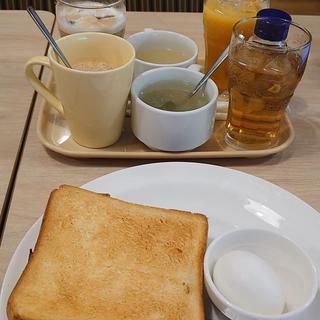 トーストゆで玉子セット(ガスト 世田谷給田店)