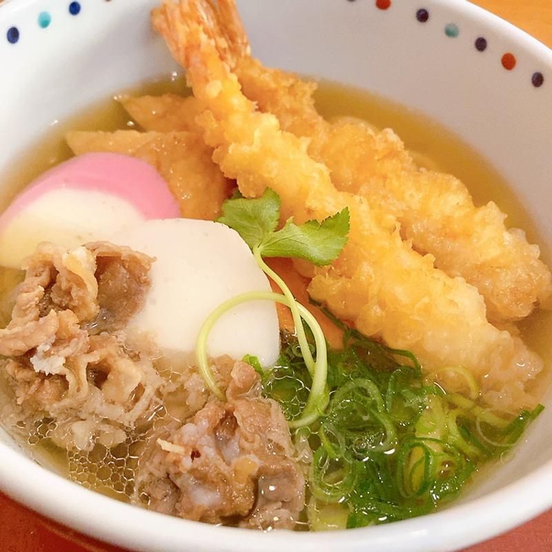 御祝いうどん握りセット(みほり峠 五日市店 （和麺旬彩）)