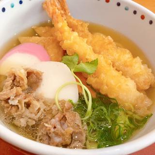御祝いうどん握りセット(みほり峠 五日市店 （和麺旬彩）)