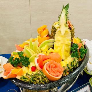 飾りフルーツ盛り合わせ(レストラン オアシス)