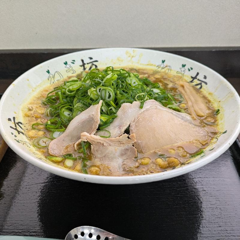 カレーラーメン(ん麺 ねぎ坊)