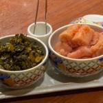 明太高菜(博多もつ鍋 やまや 心斎橋筋店)