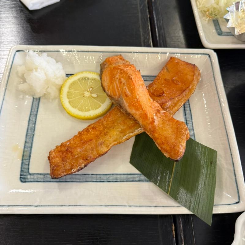 鮭ハラス(いわき七浜料理 まるかつ )