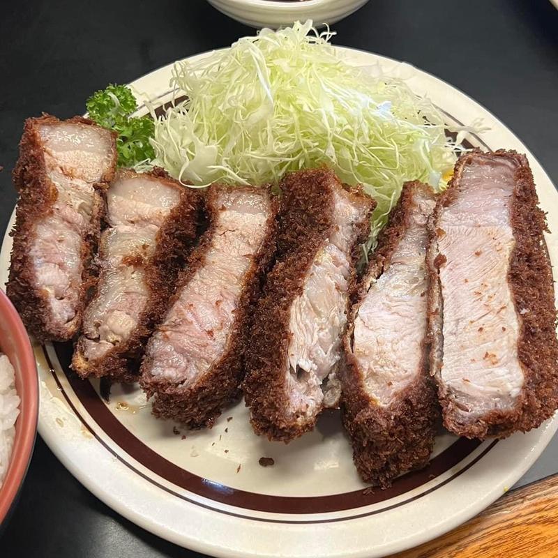 特大ロースカツ定食 ライス大盛り(とんかつ 五郎十 （ごろうじゅ）)