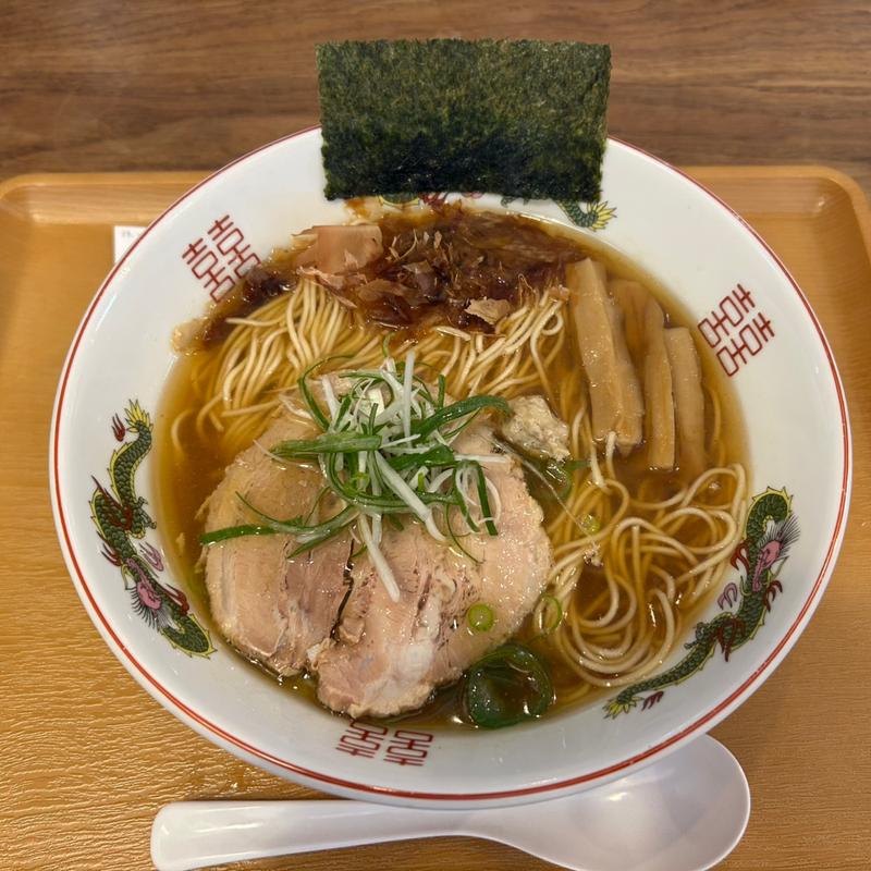 鰹だし中華そば(自家製麺風夏)