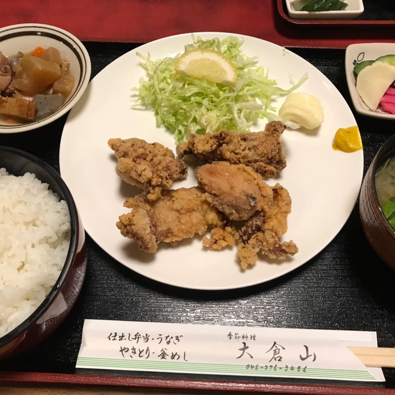 唐揚げ定食(大倉山 )