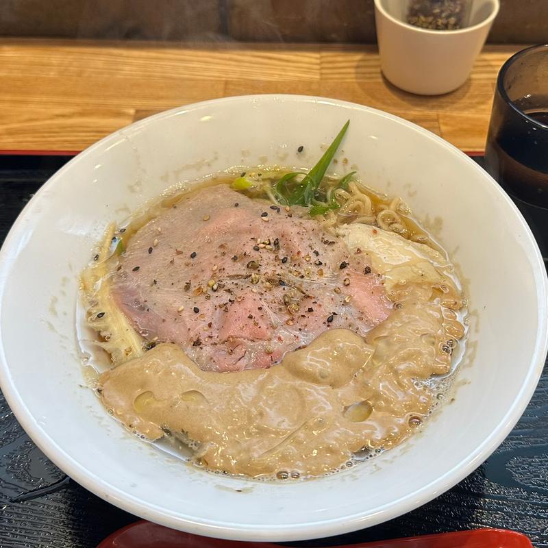 ポルチーニ宗田鰹そば(麺や まなか)