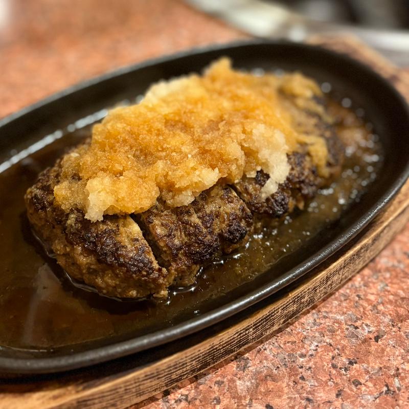 和牛特製ハンバーグおろしぽん酢(大衆肉料理 大幸 )