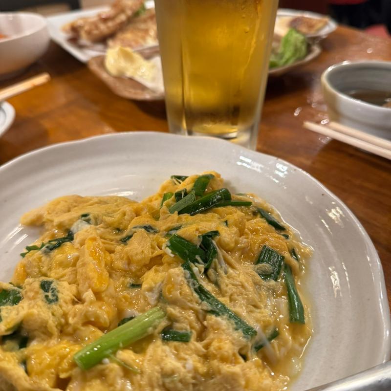 ニラ玉(呑者家 本店 （どんじゃか）)