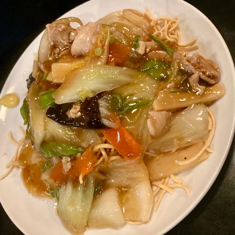 あんかけかた焼きそば(鉄龍山/鉄龙山（テツリュウザン）荏田店)