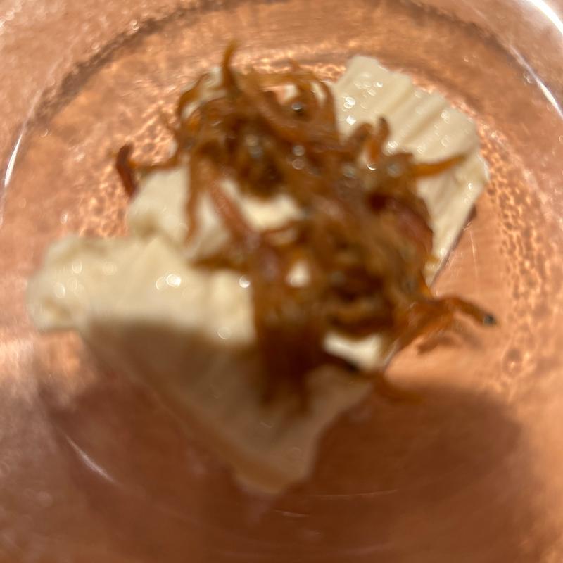 ちりめん山椒と湯葉(蔵のバーエビス （BAR EBISU）)