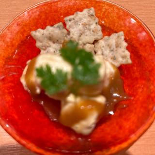 クリームチーズ山葵味噌和え