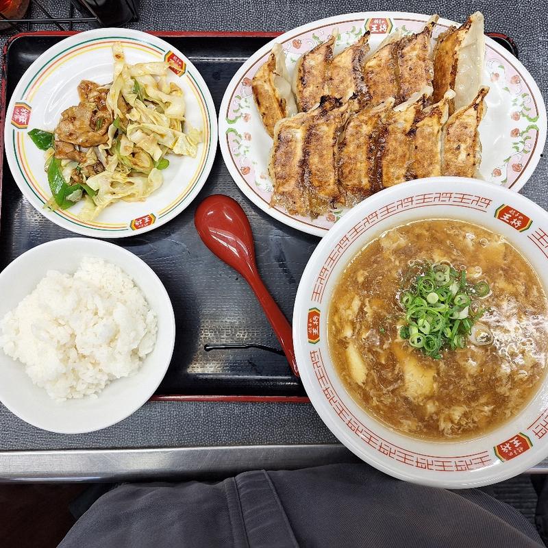 あんかけセット(餃子の王将 天理インター店 )