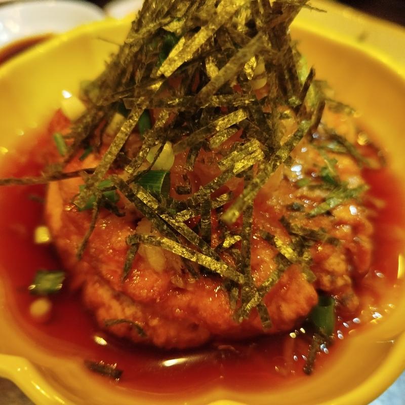 れんこん挟み揚げあんかけ(ろばた焼き じゅん)