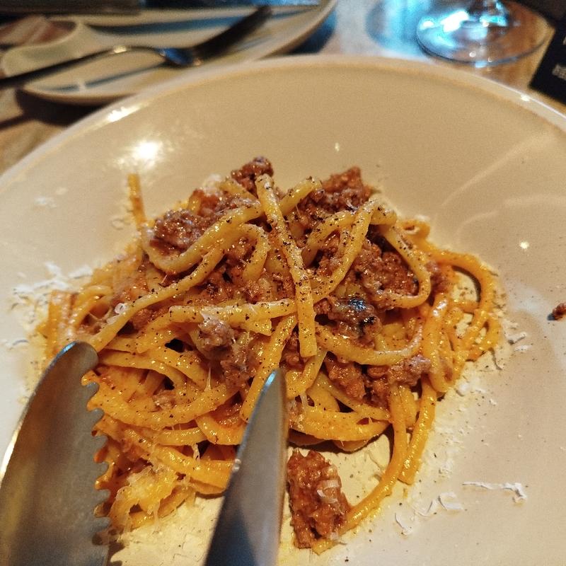 黒毛和牛のボロネーゼ(THE RIGOLETTO)