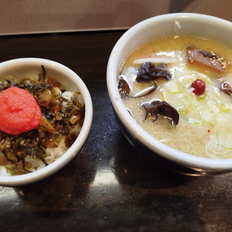 ラーメンセット(らーめん山頭火 渋谷店)