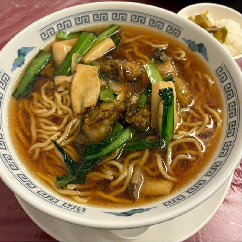 鮮蠔湯麺(小花)
