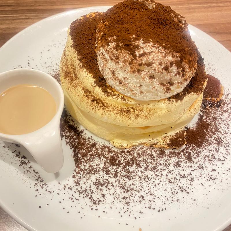 ティラミス　リコッタパンケーキ(高倉町珈琲 つくば店)