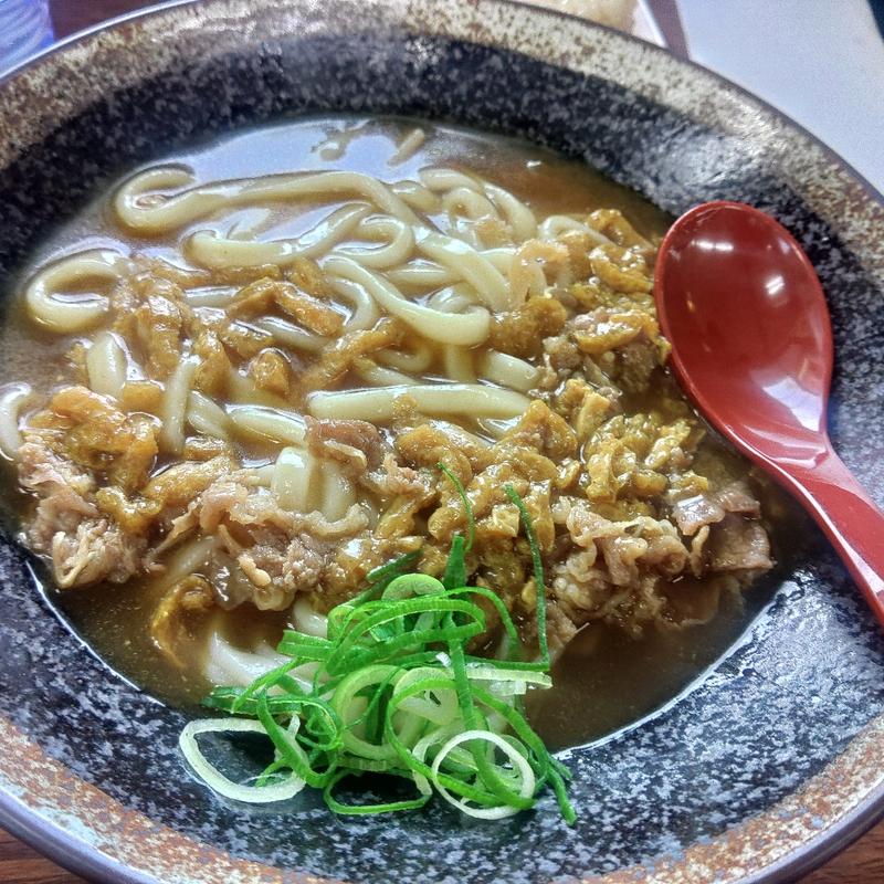 肉カレーうどん(うどん黒田藩 那珂川店)