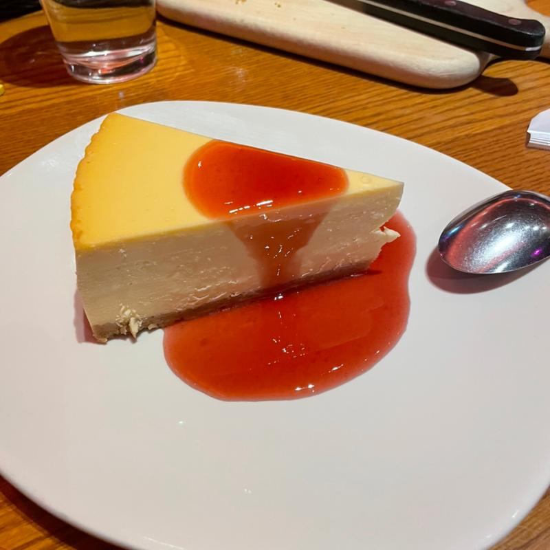 チーズケーキ(アウトバック ステーキハウス 梅田店（OUTBACK STEAKHOUSE）)