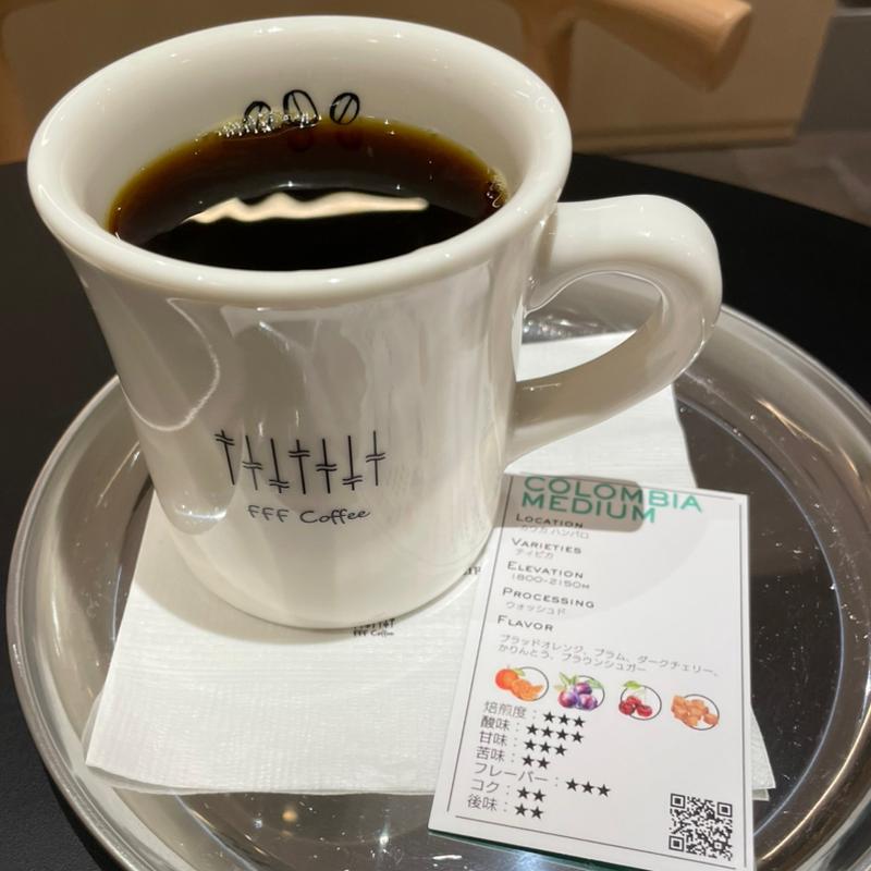 コロンビア　ミディアム(FFF Coffee)