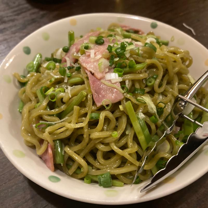 八丈島焼きそばペペロンチーノ(源八船頭 新小岩店)