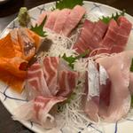 刺身盛り合わせ2人前(源八船頭 新小岩店)