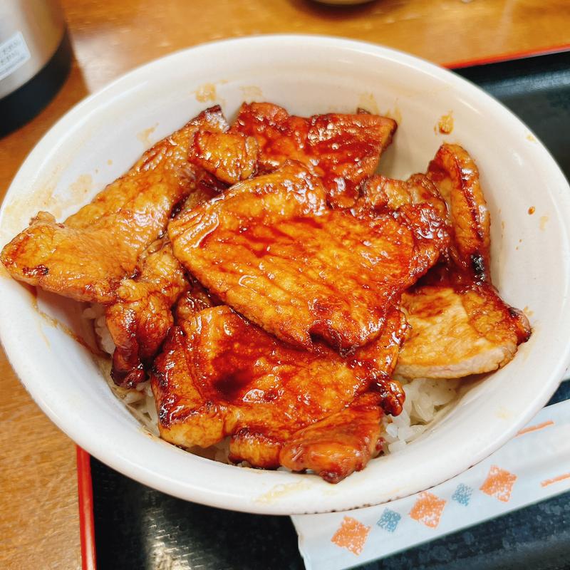 ロース豚丼(ぶた丼のとん田)