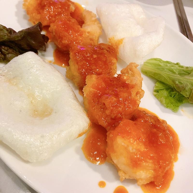 海老チリ(香港夜市)