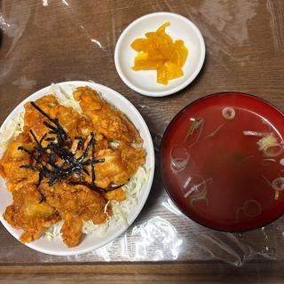 唐揚げ丼(たかふじ)