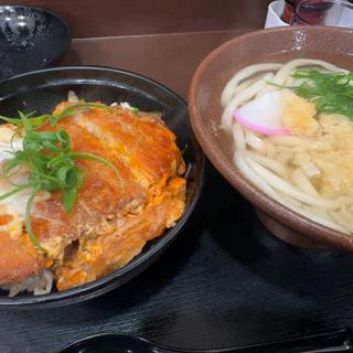 かけカツ丼セット(讃岐屋 八丁堀店 （さぬきや）)