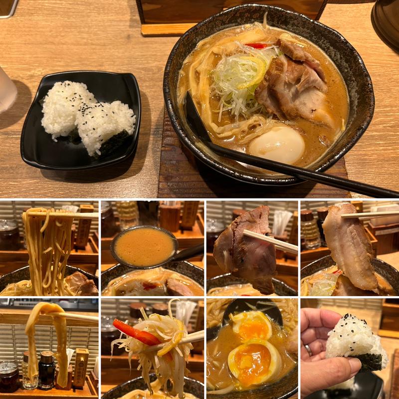 頂上味噌麺　ご馳走盛(味噌が一番)