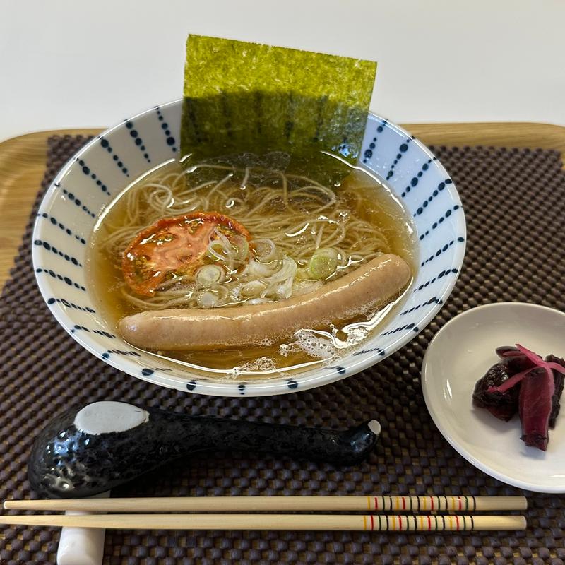 やまなし源水ラーメン(甲州地どり市場 軽食コーナー )