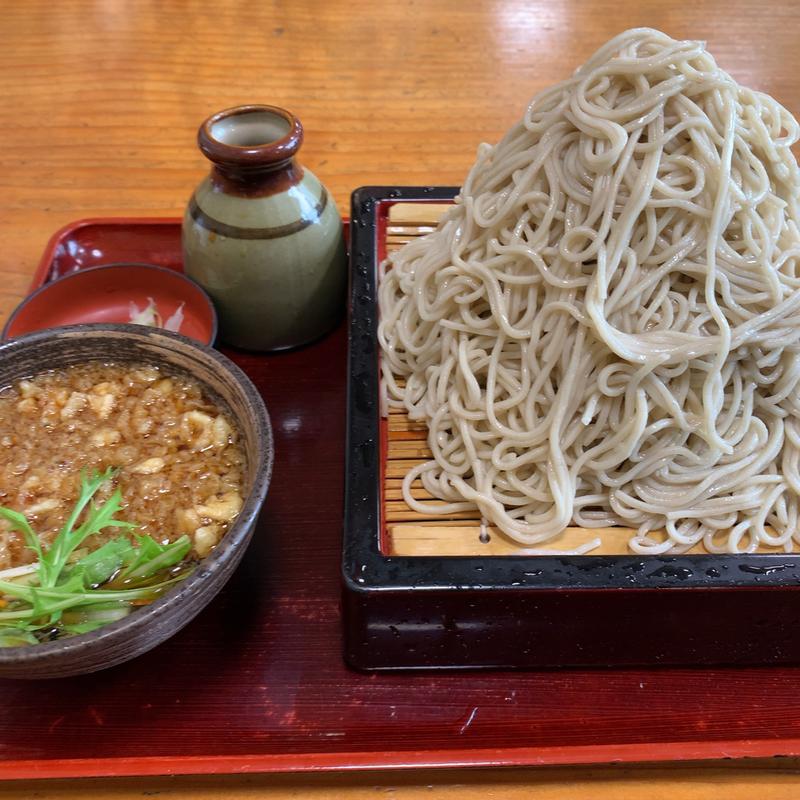 たぬきせいろそば(そば処 松月)