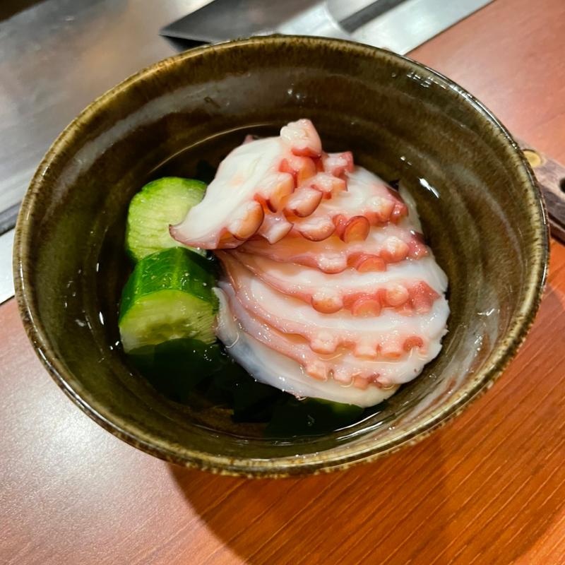 タコ酢(大たこ 法善寺店)