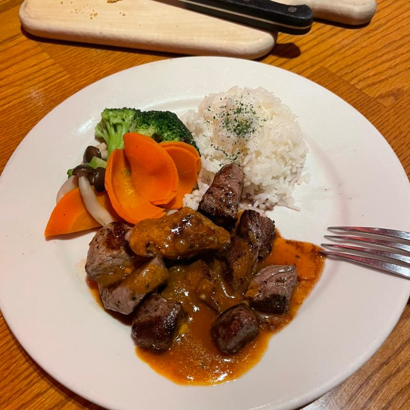 ペッパーステーキ(アウトバック ステーキハウス 梅田店（OUTBACK STEAKHOUSE）)