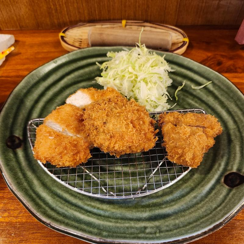 かつベロカツ盛り合わせ(アグーとんかつコション 浮島通り店)
