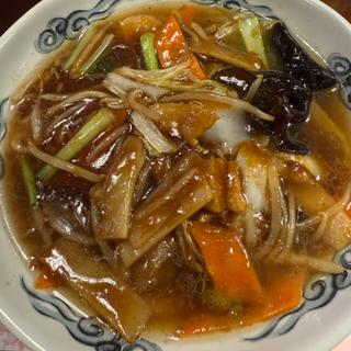 五目あんかけラーメン