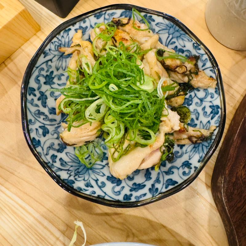 せせりねぎまみれ(ひとくち餃子の頂 京成大久保駅前店)