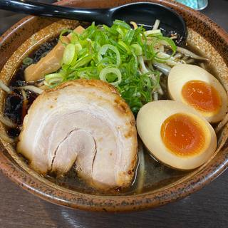 醤油ラーメン　味玉トッピング(真武咲弥 高宮店 （シンブサキヤ）)