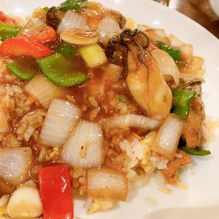 牡蠣ガーリック炒飯(紅虎餃子房 広島店 )