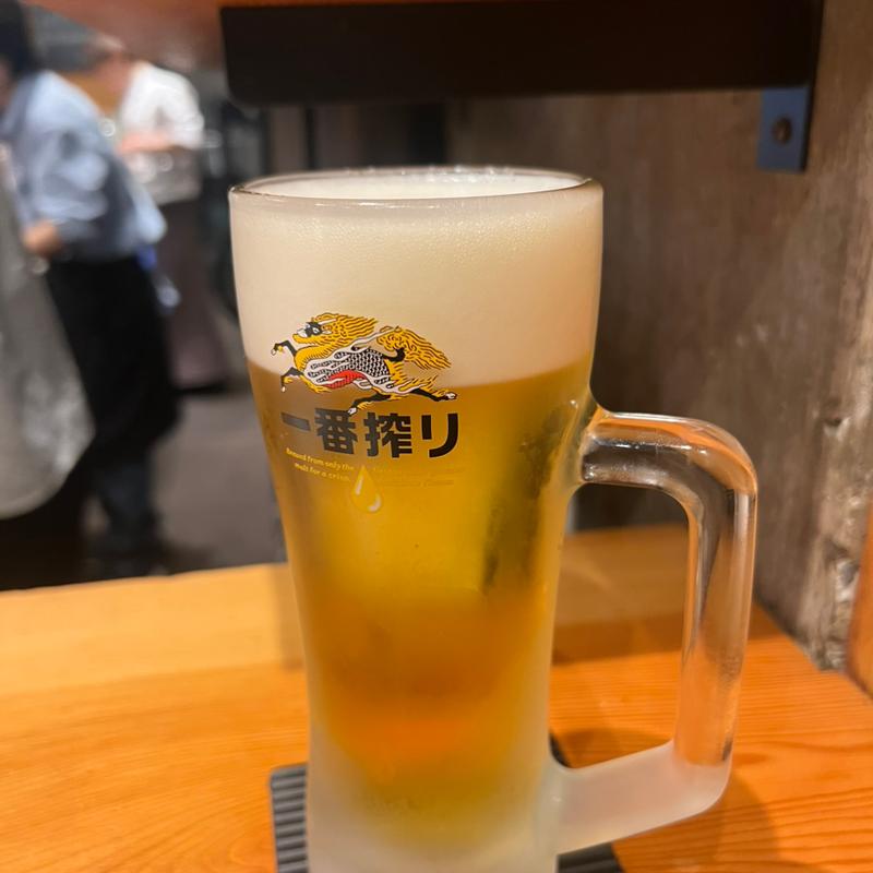 生ビール(-肴- 晴 （ツマミ ハル）)