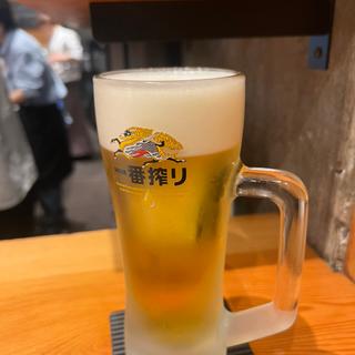 生ビール(-肴- 晴 （ツマミ ハル）)