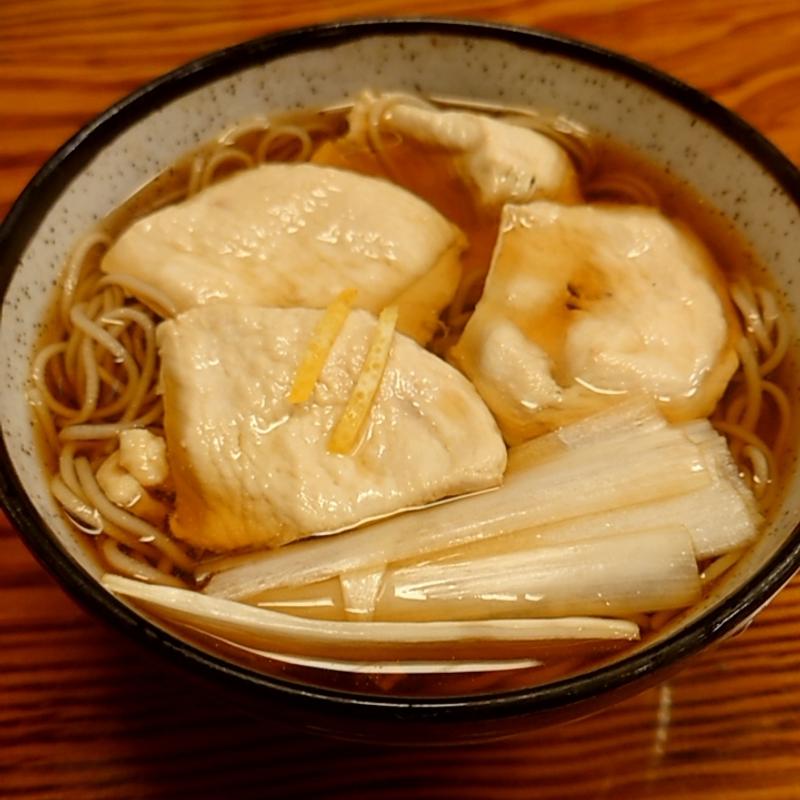 かしわ南ばんそば(利久庵)